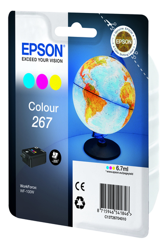 Epson Globe 267 Wereldbol afzonderlijke kleureninkt