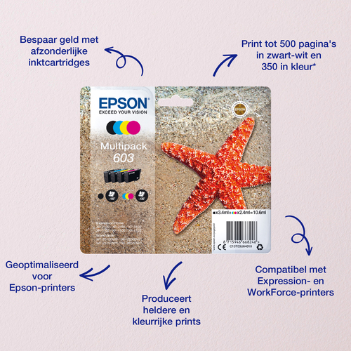 Epson Singlepack Black 603XL Ink