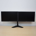 ACT Monitorarm 32" op voet, 2 schermen