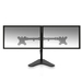 ACT Monitorarm 32" op voet, 2 schermen
