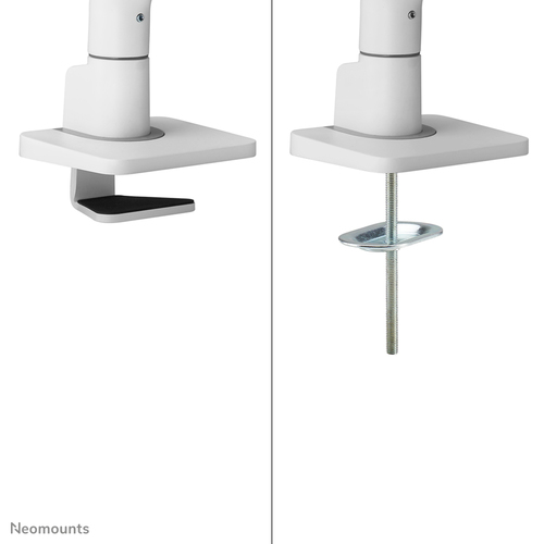 Neomounts DS70S-950WH1 Monitorarm 17-49" - gasveer - Topfix - 180°-stop