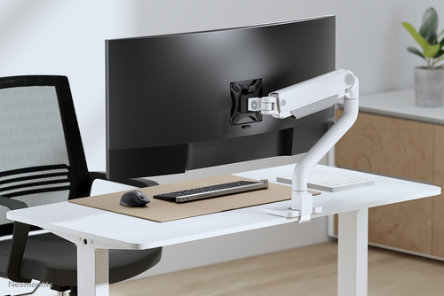 Neomounts DS70S-950WH1 Monitorarm 17-49" - gasveer - Topfix - 180°-stop