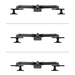 Neomounts DS65S-950BL2 Monitorarm 24-34" - gasveer - Topfix - multi-instelbaar - 180°-stop