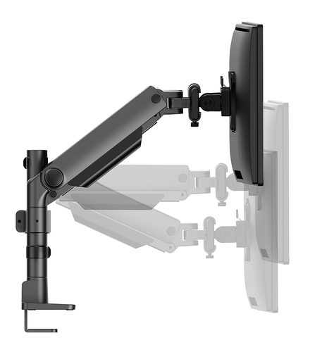 Neomounts DS65S-950BL2 Monitorarm 24-34" - gasveer - Topfix - multi-instelbaar - 180°-stop