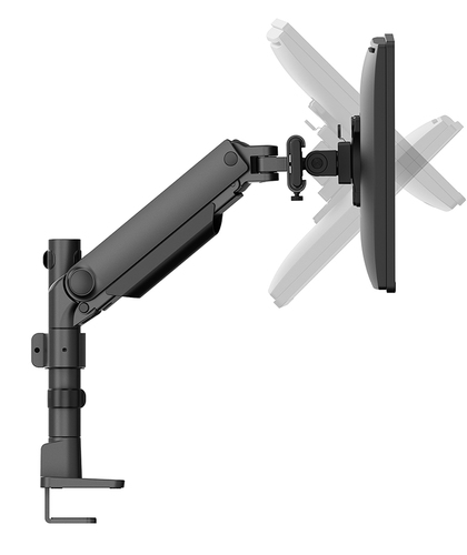 Neomounts DS65S-950BL2 Monitorarm 24-34" - gasveer - Topfix - multi-instelbaar - 180°-stop