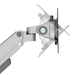 Neomounts DS70-250SL1 Monitorarm 17-35" - gasveer - Topfix - 180°-stop