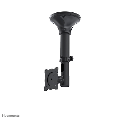Neomounts FPMA-C025BLACK Monitor/TV-beugel plafond 10-30" - h 37-47 cm - kantelbaar