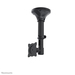 Neomounts FPMA-C025BLACK Monitor/TV-beugel plafond 10-30" - h 37-47 cm - kantelbaar