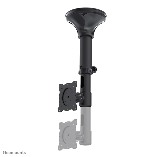 Neomounts FPMA-C025BLACK Monitor/TV-beugel plafond 10-30" - h 37-47 cm - kantelbaar