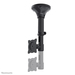 Neomounts FPMA-C025BLACK Monitor/TV-beugel plafond 10-30" - h 37-47 cm - kantelbaar
