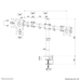 Neomounts monitorarm
