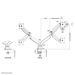 Neomounts monitorarm