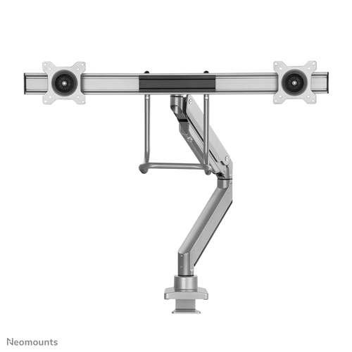 Neomounts NM-D775DXSILVER Monitorarm 10-32" - gasveer - Topfix - 180°-stop
