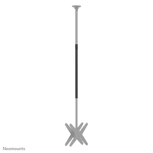 Neomounts NS-EP100BLACK Verlengbuis TV-beugel plafond - h 107,5 cm