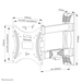 Neomounts tv wandsteun