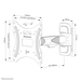Neomounts tv wandsteun