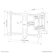 Neomounts tv wandsteun