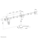 Neomounts monitor stand