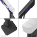 Neomounts DS70-256BL1 Gaming monitorarm 24-57" - gasveer - Topfix - 180°-stop