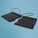 R-Go Tools Ergonomisch toetsenbord R-Go Split Break v2 met pauzesoftware, gesplitst toetsenbord, AZERTY (BE), bedraad, zwart
