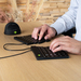 R-Go Tools Ergonomisch toetsenbord R-Go Split Break v2 met pauzesoftware, gesplitst toetsenbord, AZERTY (BE), bedraad, zwart