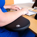 R-Go Tools Armsteun R-Go split, ergonomische armsteun in twee delen, verstelbaar, symmetrisch, met softfoam, zwart