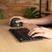 R-Go Tools Ergonomisch toetsenbord R-Go Compact Break, compact toetsenbord met pauzesoftware, QWERTY (NORDIC), Bluetooth, zwart