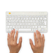 R-Go Tools Ergonomisch toetsenbord R-Go Compact Break, compact toetsenbord met pauzesoftware, QWERTZ (CH), Bluetooth, wit