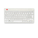 R-Go Tools Ergonomisch toetsenbord R-Go Compact Break, compact toetsenbord met pauzesoftware, QWERTZ (CH), Bluetooth, wit