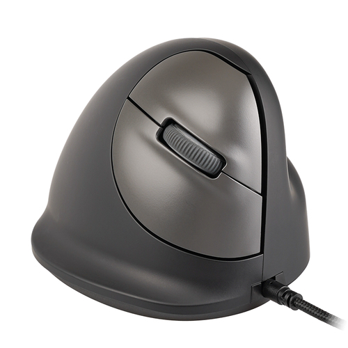 R-Go Tools Ergonomische muis R-Go HE Break met pauzesoftware, small (handlengte ˂165 mm), rechtshandig, bedraad, zwart