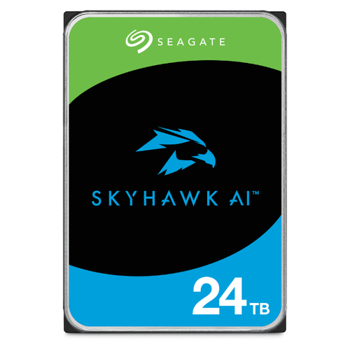 Seagate SkyHawk AI interne harde schijf 24 TB 7200 RPM 512 MB 3.5" SATA III
