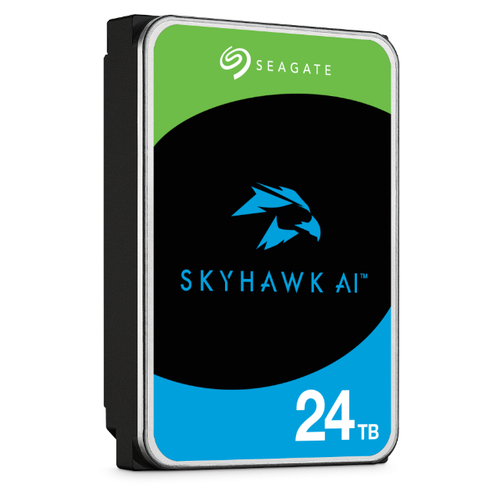 Seagate SkyHawk AI interne harde schijf 24 TB 7200 RPM 512 MB 3.5" SATA III