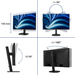 Philips 3000 series 27B2U3601/00 computer monitor 68,6 cm (27") 2560 x 1440 Pixels Quad HD LCD Zwart