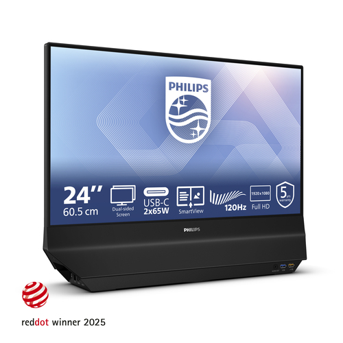 Philips 24B2D5300/00 computer monitor 60,5 cm (23.8") 1920 x 1080 Pixels Full HD LCD Zwart