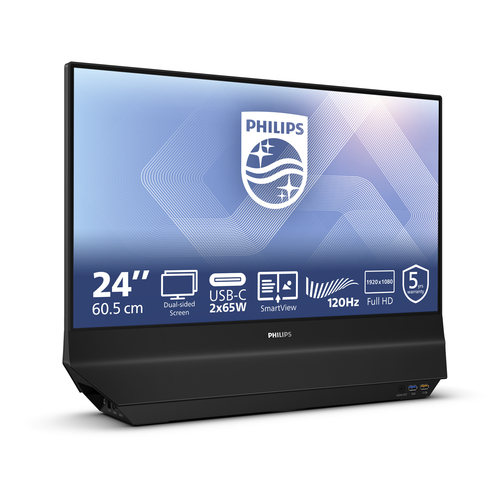 Philips 24B2D5300/00 computer monitor 60,5 cm (23.8") 1920 x 1080 Pixels Full HD LCD Zwart