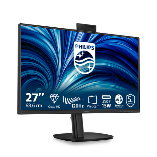Philips 27B2N3500JH computer monitor 68,6 cm (27") 2560 x 1440 Pixels Quad HD LCD Zwart