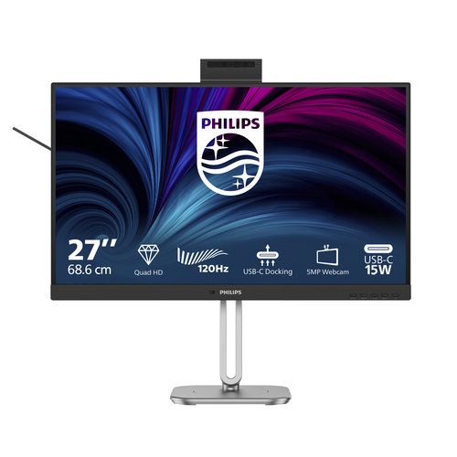 Philips 4000 series 27B2U4601H/00 computer monitor 68,6 cm (27") 2560 x 1440 Pixels Quad HD LCD Zwart