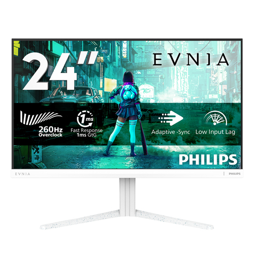 Philips Evnia 3000 24M2N3201P/00 computer monitor 60,5 cm (23.8") 1920 x 1080 Pixels Full HD LCD Wit