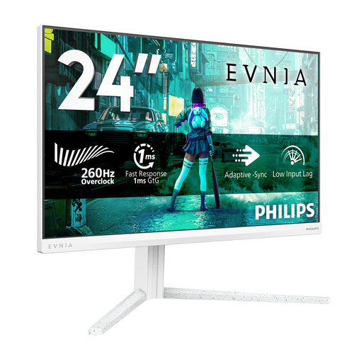 Philips Evnia 3000 24M2N3201P/00 computer monitor 60,5 cm (23.8") 1920 x 1080 Pixels Full HD LCD Wit