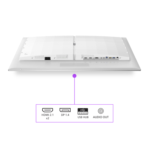 Philips Evnia 8000 32M2N8900P/00 computer monitor 80 cm (31.5") 3840 x 2160 Pixels 4K Ultra HD QD-OLED Wit