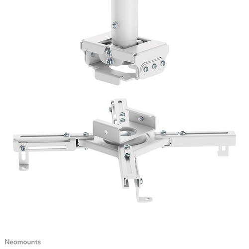 Neomounts CL25-550WH1 Beamer plafondbeugel - h 74,5-114,5 cm - Easy Install - full motion