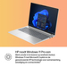 HP ProBook 4 G1i AI Intel Core Ultra 7 255H Laptop 40,6 cm (16") WUXGA 16 GB DDR5-SDRAM 512 GB SSD Wi-Fi 6E (802.11ax) Windows 11 Pro AI PC Zilver QWERTY