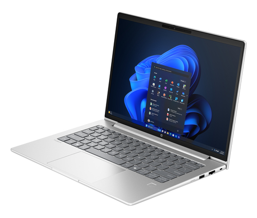 HP ProBook 4 G1iR Intel Core 5 120U Laptop 35,6 cm (14") WUXGA 16 GB DDR5-SDRAM 512 GB SSD Wi-Fi 6E (802.11ax) Windows 11 Pro Zilver QWERTY