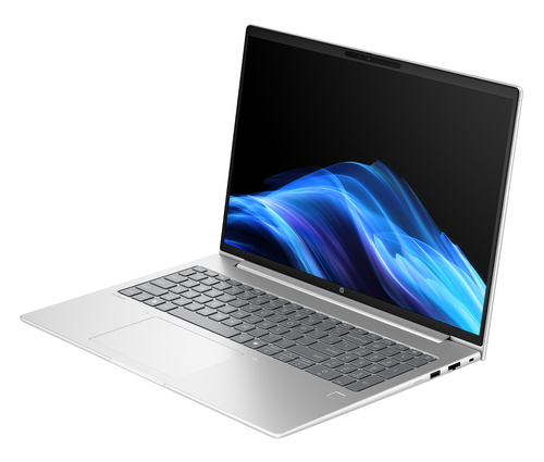 HP ProBook 4 G1iR Intel Core 5 120U Laptop 40,6 cm (16") WUXGA 16 GB DDR5-SDRAM 512 GB SSD Wi-Fi 6E (802.11ax) Windows 11 Pro Zilver QWERTY