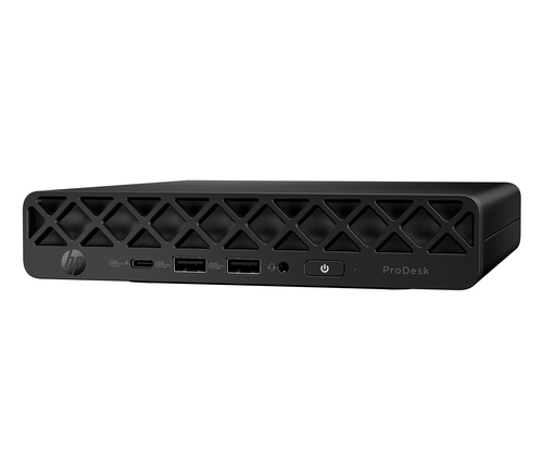 HP ProDesk 4 Mini G1i AI PC Intel Core Ultra 5 225T 16 GB DDR5-SDRAM 512 GB SSD Windows 11 Pro Mini PC Zwart