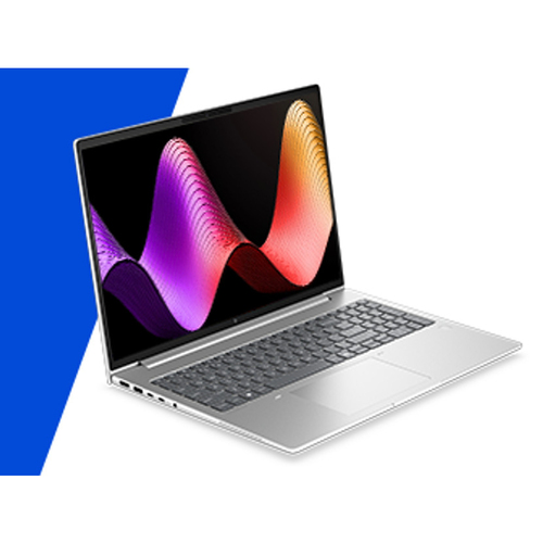 HP EliteBook 6 G2i 16 Next Gen AI PC Intel Core Ultra 7 355 Laptop 40,6 cm (16") WUXGA 24 GB DDR5-SDRAM 512 GB SSD Wi-Fi 7 (802.11be) Windows 11 Pro Zilver QWERTY