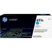 HP 651A originele cyaan LaserJet tonercartridge