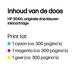 HP 304XL originele drie-kleuren inktcartridge