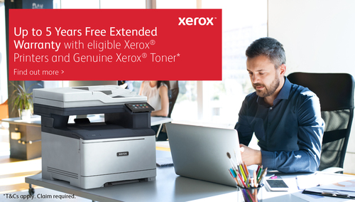 Xerox B310 A4 40 ppm draadloze dubbelzijdige printer PS3 PCL5e/6 2 laden totaal 350 vel UK
