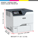 Xerox VersaLink C620 A4 50 ppm tosidig skriver PS3 PCL5e/6 2 skuffer 650 ark